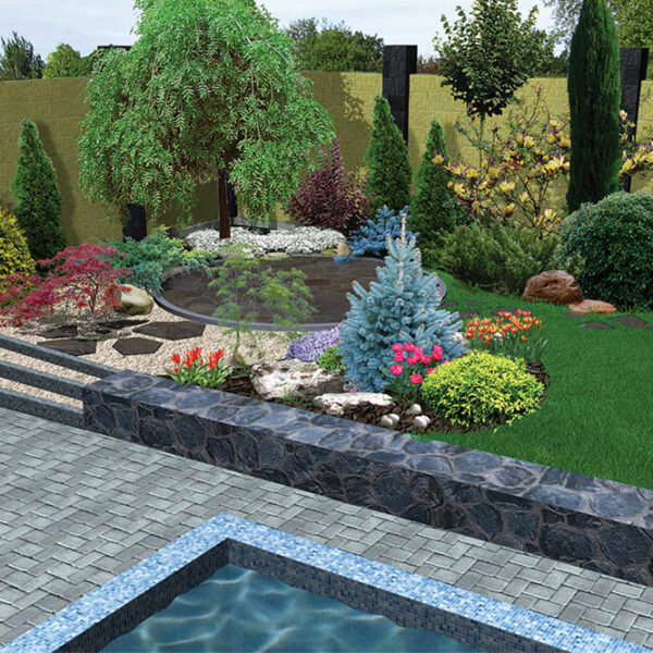 Cost-effective and easy ideas for landscape borders