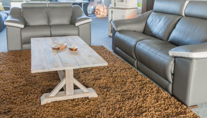 Relax and unwind with leather sofas